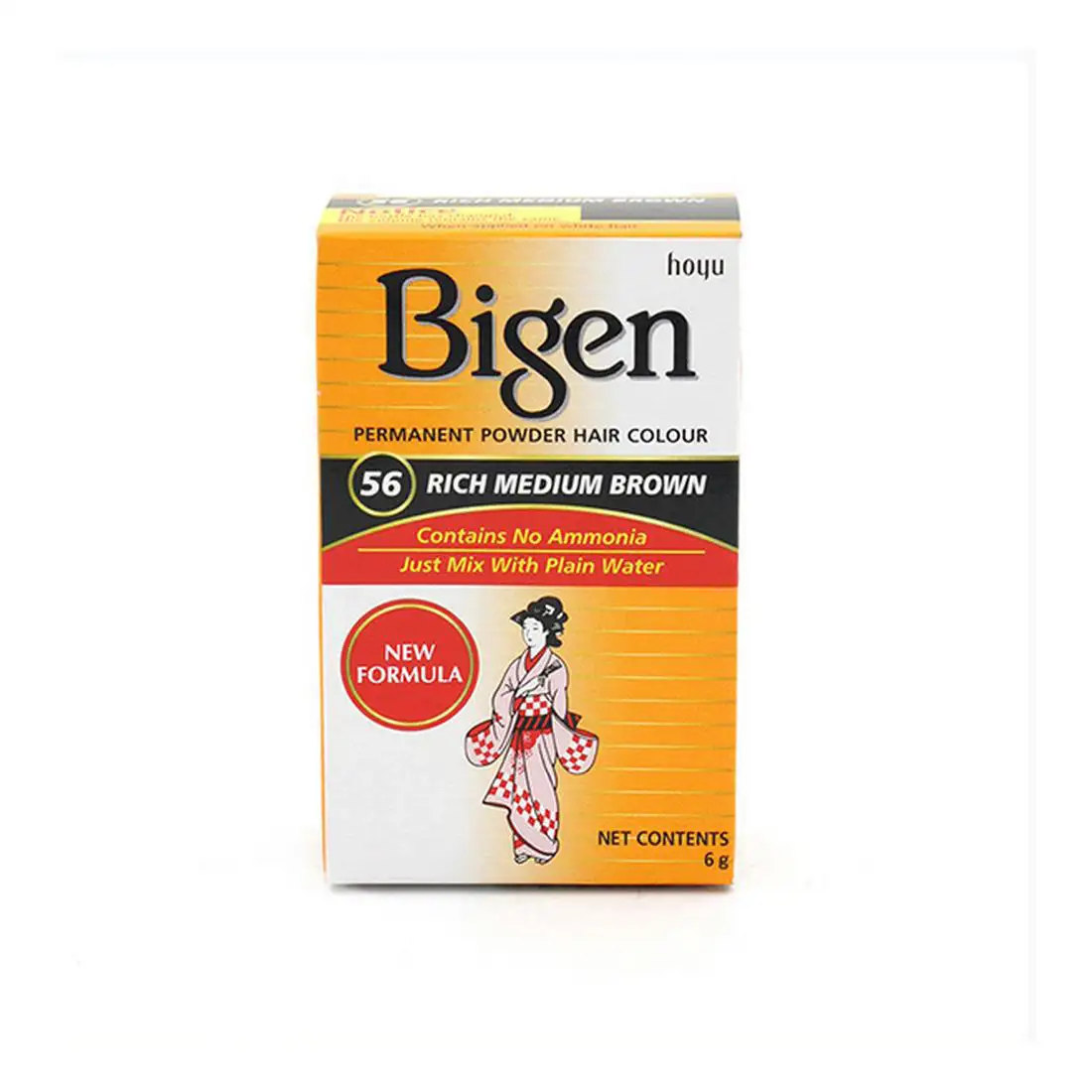 Teinture permanente bigen no56 brun moyen riche 6 gr_4733. Bienvenue chez DIAYTAR SENEGAL - Où le Shopping Rime avec Diversité. Plongez dans notre univers de produits et découvrez des trésors qui représentent la richesse culturelle du Sénégal.