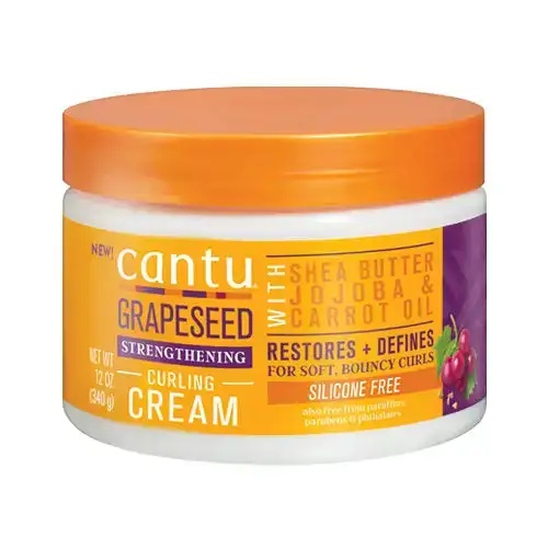 Cantu grapeseed creme de curling fortifiante 12 oz_8293. DIAYTAR SENEGAL - Là où l'Élégance Devient un Mode de Vie. Naviguez à travers notre gamme et choisissez des produits qui apportent une touche raffinée à votre quotidien.