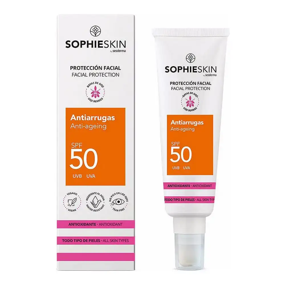 Creme solaire sophieskin anti rides spf 50 50 ml_5235. Bienvenue chez DIAYTAR SENEGAL - Où Choisir est une Invitation au Voyage. Explorez notre boutique en ligne et découvrez des produits qui vous transportent dans l'univers du Sénégal.