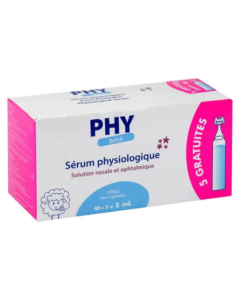 Gilbert phy serum physiologique boite 40 5 x 5ml_8941. Entrez dans l'Univers de DIAYTAR SENEGAL - Votre Destination de Shopping Complète. Découvrez des produits qui reflètent la diversité et la richesse culturelle du Sénégal, le tout à portée de clic.