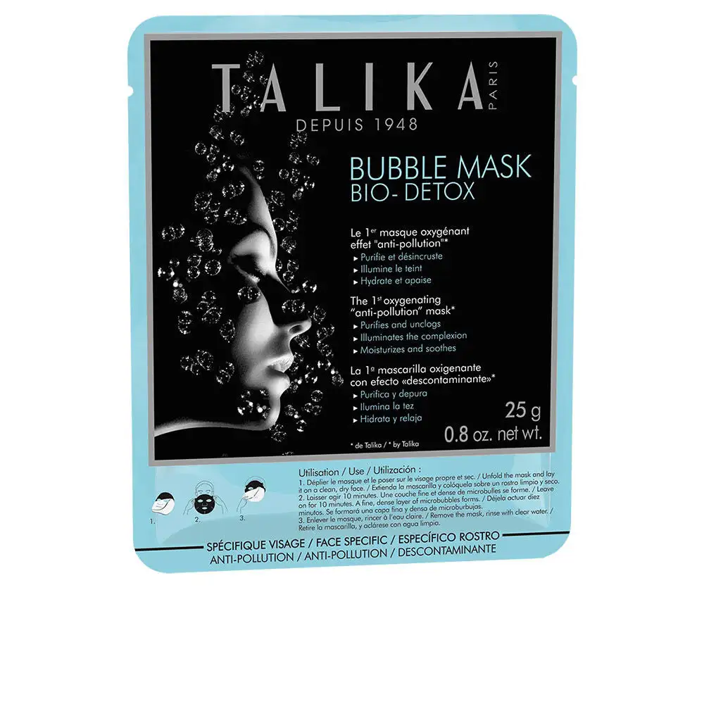 Masque detoxifiant bulle bio talika 25 g_1705. DIAYTAR SENEGAL - Où Votre Shopping Prend Vie. Explorez notre boutique en ligne pour trouver des articles qui vous ressemblent et qui ajoutent de l'éclat à votre quotidien.