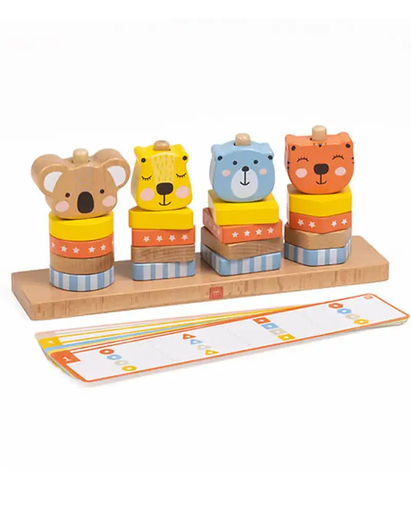 Eurekakids geo stacking animals jungle 24m_6544. DIAYTAR SENEGAL - Votre Source d'Inspiration Shopping. Parcourez nos rayons et trouvez des articles qui vous inspirent, que ce soit pour votre style, votre maison ou votre vie quotidienne.