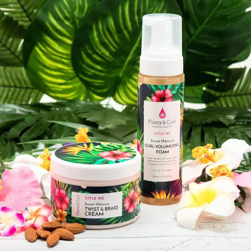Flora curl sweet hibiscus twist braid creme 300 ml_8907. DIAYTAR SENEGAL - Là où les Rêves de Shopping Deviennent Réalité. Naviguez à travers notre catalogue diversifié et choisissez parmi une variété d'articles qui feront de votre shopping une expérience inoubliable.