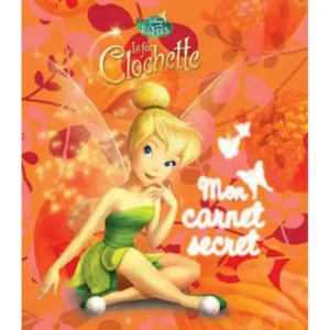 la fée clochette - mon carnet secret avec cadenas - default title. Boutique de cosmétiques au Sénégal