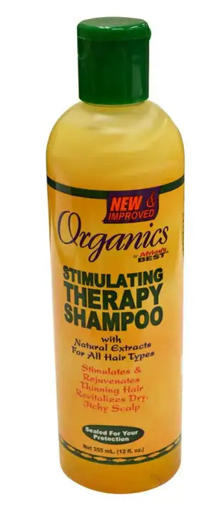 Organics by africas best stimulant therapie shampooing 12 oz_9161. DIAYTAR SENEGAL - Votre Escale Shopping incontournable. Explorez notre boutique en ligne et dénichez des trésors qui reflètent la richesse culturelle et la modernité du Sénégal.