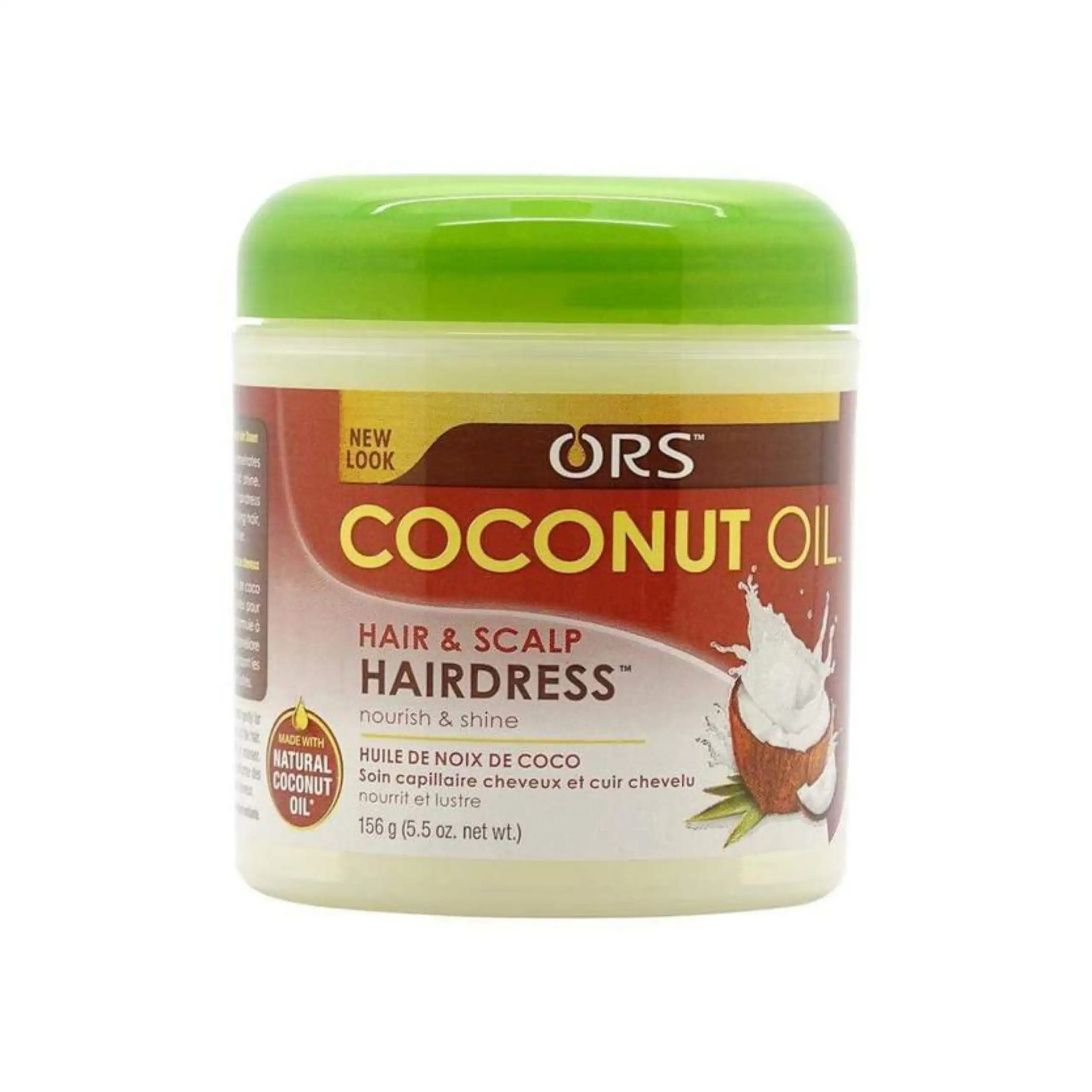 Ors coconut oil hair scalp hairdress 156g_1427. Bienvenue sur DIAYTAR SENEGAL - Où Chaque Article a son Histoire. Découvrez notre sélection méticuleuse de produits qui racontent l'authenticité et la beauté du Sénégal.