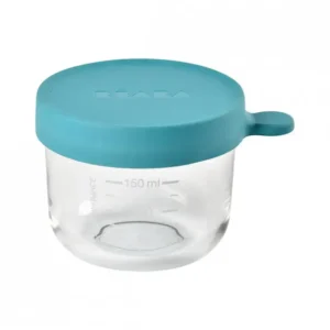 portion en verre béaba 150ml - bleu - default title. Boutique de cosmétiques au Sénégal