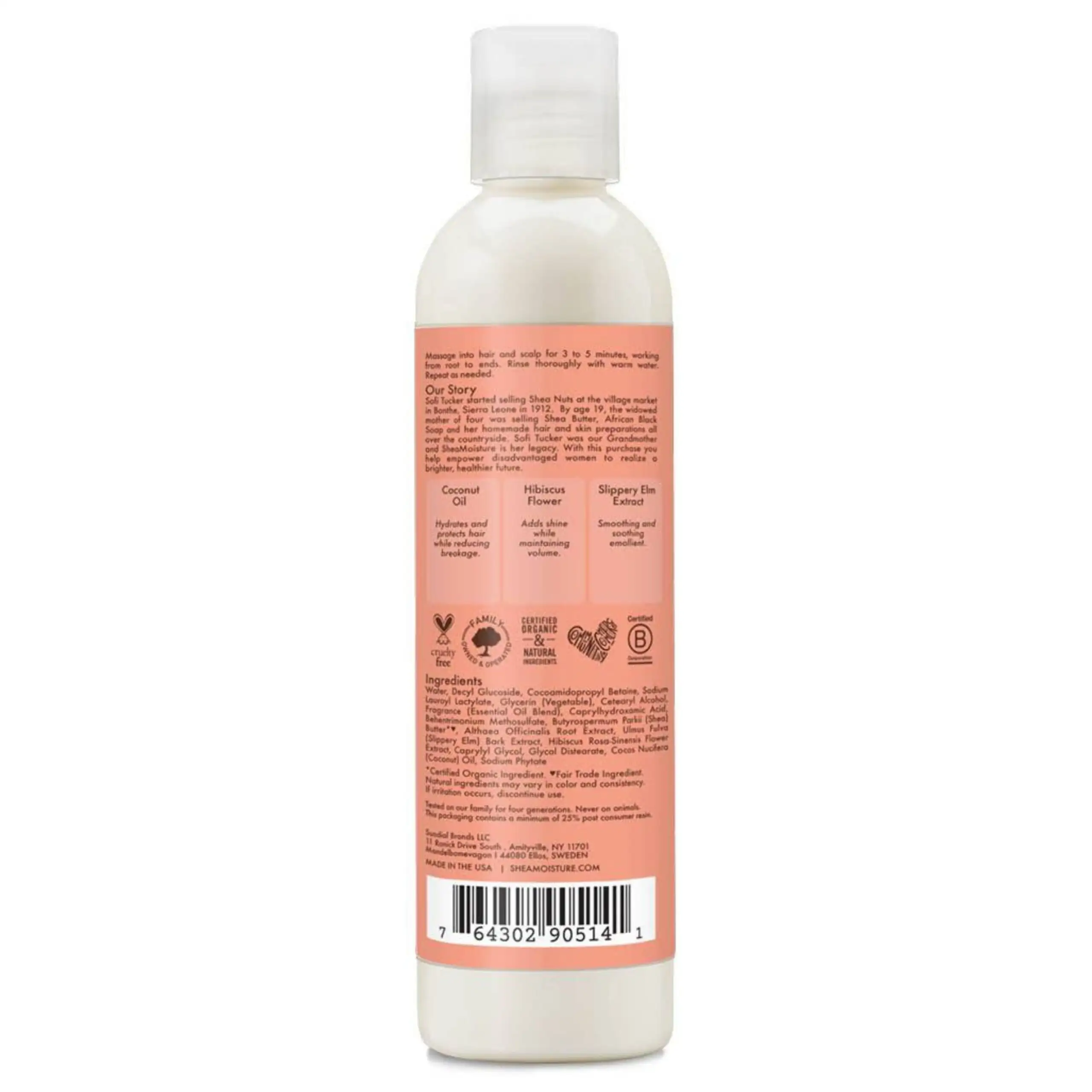 Shea moisture coconut hibiscus kids 2 en 1 curl shine shampoo conditioner 236 ml_3775. Bienvenue sur DIAYTAR SENEGAL - Où Chaque Détail compte. Plongez dans notre univers et choisissez des produits qui ajoutent de l'éclat et de la joie à votre quotidien.