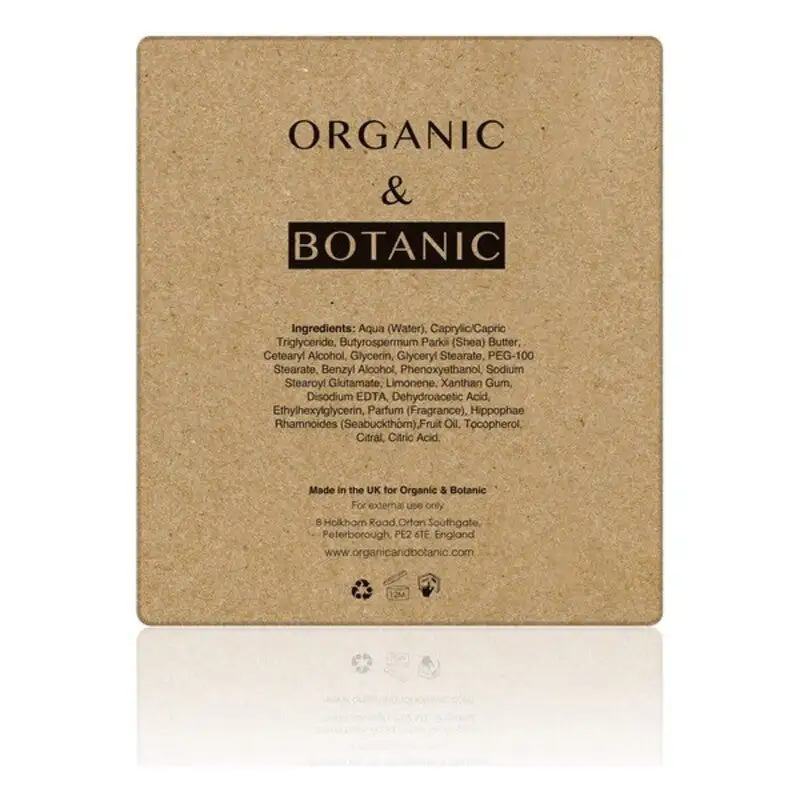 Soin du corps hydratant organic botanic mandarine 100 ml_5660. DIAYTAR SENEGAL - Votre Passage vers le Chic et l'Élégance. Naviguez à travers notre boutique en ligne pour trouver des produits qui ajoutent une touche sophistiquée à votre style.