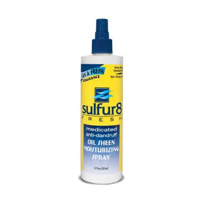 Sulfur8 medicated antidandruff oil sheen moisturizing spray 12 oz_4304. DIAYTAR SENEGAL - Votre Plateforme Shopping Engagée. Explorez notre catalogue et choisissez des produits qui reflètent notre dévouement envers la qualité et la satisfaction du client.