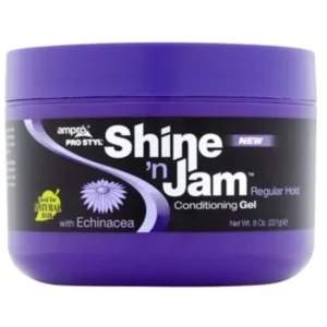 Shine 'n Jam Conditioning Gel Regular Hold 8oz. Boutique de cosmétiques au Sénégal