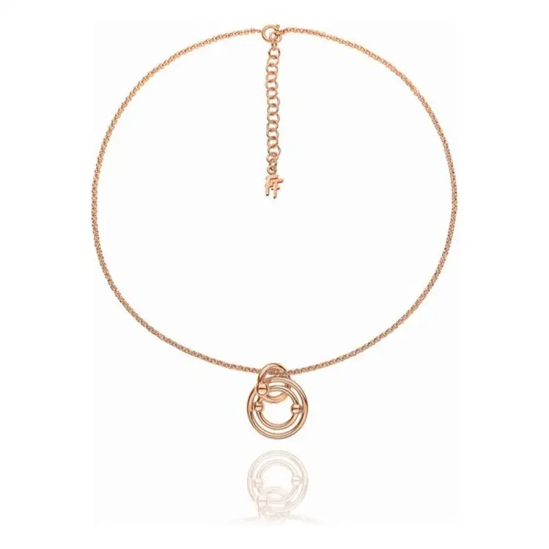 Collier femme folli follie 1n15t073r 30 cm_8356. DIAYTAR SENEGAL - L'Art de Vivre le Shopping Éthique. Parcourez notre gamme et choisissez des produits qui reflètent notre engagement envers des pratiques durables.