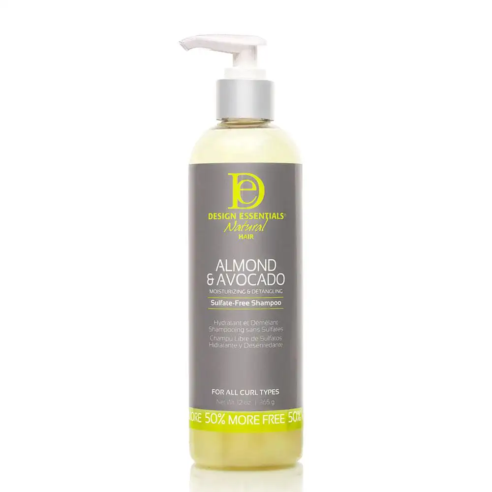 Design essentials natural amande avocat shampooing hydratant et demelant sans sulfate 12 oz_4939. DIAYTAR SENEGAL - L'Art de Choisir, l'Art de Vivre. Parcourez notre boutique en ligne et choisissez parmi des produits de qualité qui ajoutent de l'élégance à votre quotidien.