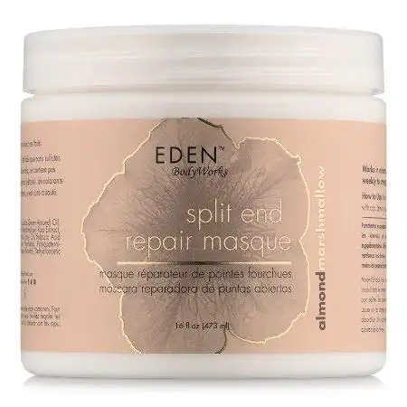 Eden bodyworks amande marshmallow masque reparateur pour pointes fourchues 16 oz_2172. DIAYTAR SENEGAL - L'Univers du Choix et de l'Authenticité. Explorez notre catalogue et découvrez des articles qui incarnent le patrimoine du Sénégal et la modernité du monde.