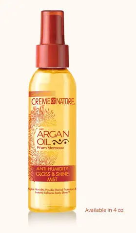 Creme de la nature a lhuile dargan gloss shine mist 4oz_1703. DIAYTAR SENEGAL - L'Art de Vivre le Shopping Authentique. Découvrez notre boutique en ligne et trouvez des produits qui célèbrent la culture et l'héritage du Sénégal.