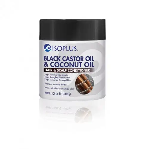 Isoplus black castor oil coconut oil hair scalp conditioner 525 oz_9661. DIAYTAR SENEGAL - L'Art de Choisir, l'Art de Vivre. Parcourez notre boutique en ligne et découvrez des produits qui transforment chaque choix en une expérience enrichissante.