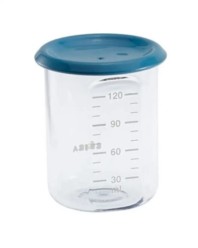 Pot baby portion beaba 120ml bleu marine_2258. DIAYTAR SENEGAL - L'Art de Vivre le Shopping Inspiré. Parcourez notre catalogue et choisissez des produits qui reflètent votre passion pour la beauté et l'authenticité.