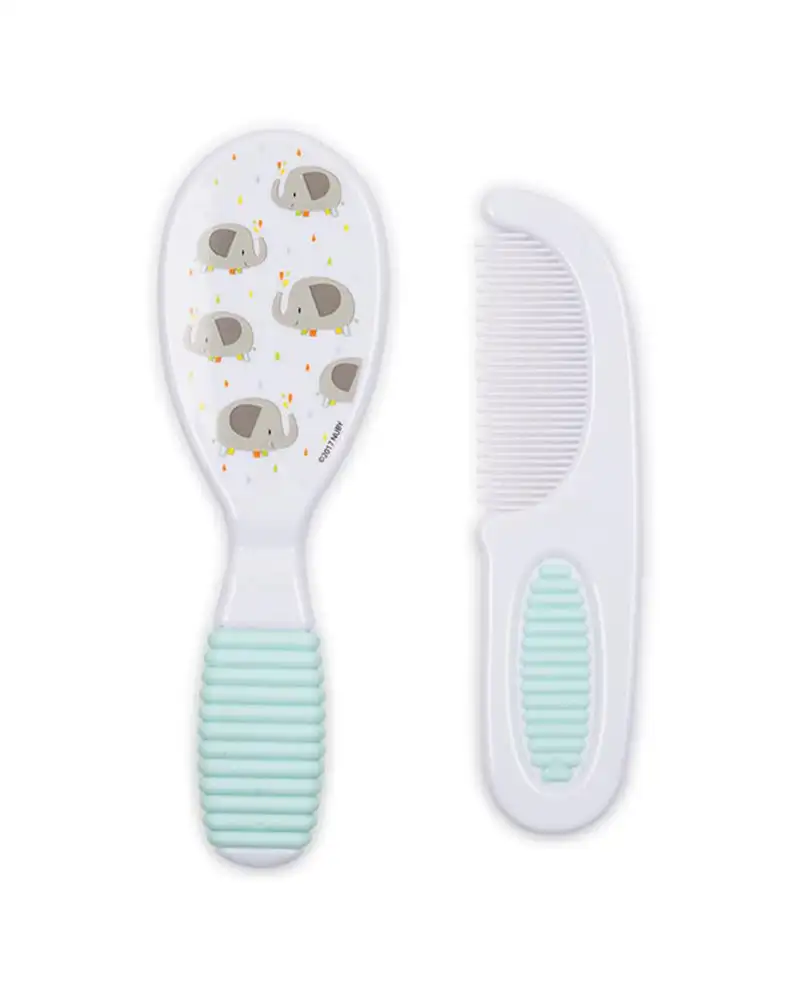 Set brosse et peigne nuby 3m bleu ciel_6549. Bienvenue chez DIAYTAR SENEGAL - Où Chaque Objet a sa Propre Histoire. Découvrez notre sélection soigneusement choisie et choisissez des produits qui racontent le patrimoine sénégalais.