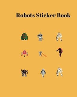 Livre d'autocollants de robots. DIAYTAR SENEGAL, la boutique en ligne où vous trouverez tout ce dont vous avez besoin à petit prix ! Profitez de notre sélection discount de produits pour la maison, l'électroménager, l'informatique, la mode et les gadgets, sans pour autant compromettre la qualité. Faites de bonnes affaires tout en profitant d'une expérience de shopping pratique et sécurisée.