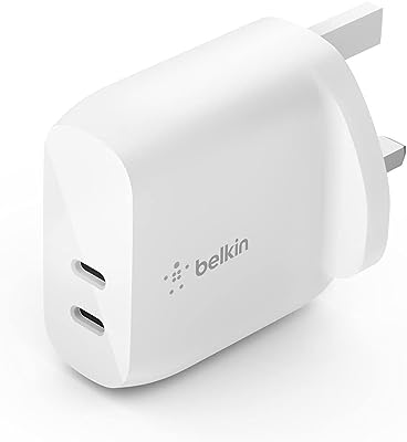 Chargeur mural belkin avec connecteur d'alimentation usb c 40 w (double port 20 par port. En quête des dernières tendances en matière d'informatique à prix abordable ? DIAYTAR SENEGAL  est là pour vous ! Explorez notre sélection d'ordinateurs portables, de tablettes et de périphériques informatiques pour trouver les produits les plus performants à des prix attractifs.