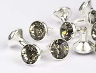 Rivets chaton de swarovski elements ss39 (diamant noir argent) tige. Maximisez votre budget chez DIAYTAR SENEGAL, votre destination en ligne pour des affaires imbattables. Nous vous offrons une gamme complète de produits discount, allant des articles de la maison à l'électroménager, de l'informatique à la mode. Faites des économies sans compromettre la qualité avec DIAYTAR SENEGAL !