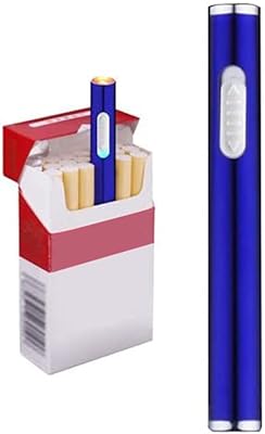 Mini allume cigare électrique à gaz sans flamme portable rechargeable coupe vent (bleu). À la recherche de bons plans pour équiper votre maison à moindre coût ? DIAYTAR SENEGAL  est là pour vous ! Découvrez notre sélection de produits discount pour la maison, de l'électroménager à la décoration, et profitez de prix imbattables tout au long de l'année.