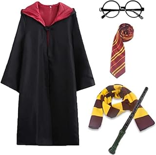 Ensemble de costumes unisexe harry potter magic wizard 5 pièces pour adolescents et adultes. DIAYTAR SENEGAL  est votre complice pour des achats malins. Explorez notre boutique en ligne et dénichez des affaires incroyables sur une gamme variée de produits, allant de l'informatique à la maison en passant par la mode. Optez pour des produits de qualité à prix discount, sans compromis.