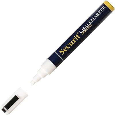 Stylo à craie liquide securit blanc pointe moyenne 2 6 mm. Faites des économies sur tous vos achats chez DIAYTAR SENEGAL . Notre boutique en ligne vous propose un large choix de produits discount, allant des indispensables pour la maison aux articles high-tech et aux accessoires de mode. Ne manquez pas nos offres exceptionnelles pour acheter intelligemment et à petits prix !