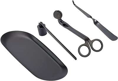 Ensemble d'accessoires pour bougies 4 pièces hxdream ensemble de coupe mèche de bougie. Un large choix, des prix imbattables, c'est ce que vous offre DIAYTAR SENEGAL . Avec des produits discount pour tous les besoins, de la maison à l'électroménager, de l'informatique à la mode et aux gadgets, notre boutique en ligne va au-delà de vos attentes pour vous proposer des produits abordables sans compromis sur la qualité.
