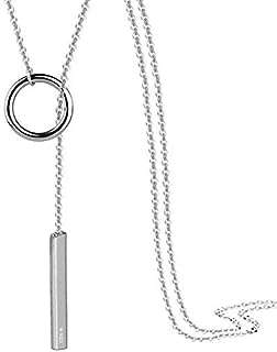 Collier en argent sterling 925 pendentif barre verticale simple nouvelle chaîne pour femme. Faites des économies sans compromettre la qualité grâce à DIAYTAR SENEGAL . Notre large éventail de produits discount, allant des articles de maison à l'électroménager, de l'informatique à la mode, et même aux gadgets dernier cri, saura vous satisfaire, tout en vous offrant le meilleur rapport qualité-prix.