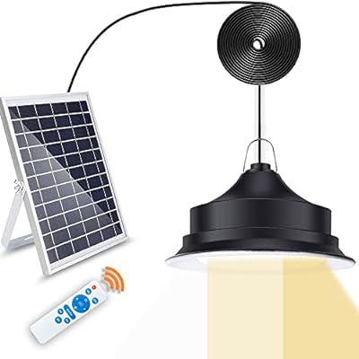 Lampes solaires pour hangar lampes suspendues solaires gzebo à énergie solaire pour l'extérieur avec télécommande. Faites des économies avec DIAYTAR SENEGAL, la boutique en ligne qui propose des produits discount pour tous. Que vous cherchiez des équipements pour la maison, des appareils électroménagers, des gadgets ou des vêtements tendance, nous avons tout ce dont vous avez besoin à des prix incroyables.