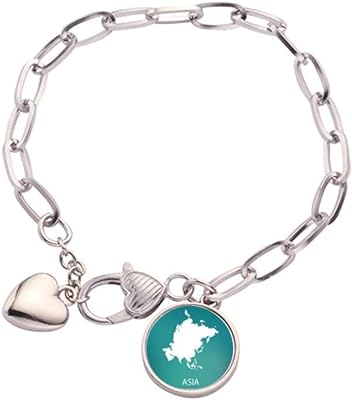 Carte du continent asiatique chaîne en forme de cœur bracelet bijoux. Faites des économies tout en faisant plaisir à toute la famille avec DIAYTAR SENEGAL . Notre boutique en ligne généraliste vous propose une variété de produits discount, de l'électroménager pratique à l'informatique de pointe, en passant par la mode tendance, afin de répondre à tous vos besoins, quel que soit votre budget.