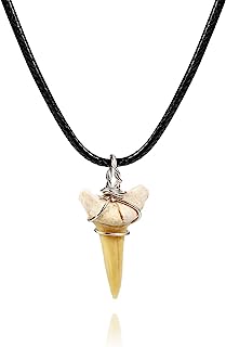 Collier de dents de requin pour hommes garçons bijoux authentiques en fossiles. Ne cherchez plus, DIAYTAR SENEGAL  est la boutique en ligne qu'il vous faut pour trouver tout ce dont vous avez besoin à petit prix ! Du petit électroménager aux articles de mode tendance en passant par les dernières technologies, explorez notre vaste catalogue et réalisez de véritables bonnes affaires !