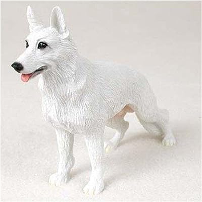 Figurine de chien originale en jouet de berger allemand blanc (4" x. DIAYTAR SENEGAL  is your go-to online store for incredible discounts on a wide array of products. From practical home appliances to high-performance electronics, stylish fashion finds, and innovative gadgets, our store offers unbeatable deals that ensure your shopping experience is both affordable and enjoyable.