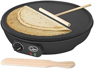 Crêpière et crêpière électrique quest 35540   plaque chauffante antiadhésive de 12" avec bords. DIAYTAR SENEGAL, votre destination en ligne pour tous les produits discount dont vous avez besoin. Explorez notre large gamme de produits, allant des gadgets de dernière génération aux vêtements à la mode, en passant par les équipements informatiques et bien plus encore, le tout à des prix imbattables.