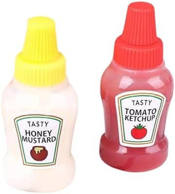Bouteilles à presser de ketchup pour boîte lunch - DIAYTAR SÉNÉGAL