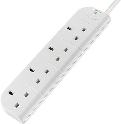 Prise d'alimentation multiprise belkin e series à 4 voies 4 prises avec protection contre les surtensions. Besoin de renouveler votre électroménager à petit prix ? Rendez-vous sur DIAYTAR SENEGAL, la référence en ligne pour des produits de qualité à prix discount. Avec notre sélection diversifiée, vous trouverez facilement l'équipement parfait pour votre maison, sans vous ruiner.