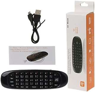 Clavier arabe air mouse c120 smart tv télécommande ordinateur clavier sans fil avec giroscope. À la recherche de bonnes affaires en ligne ? Ne cherchez plus ! DIAYTAR SENEGAL  vous offre un vaste choix de produits discount, de la maison à l'électroménager, en passant par l'informatique et la mode. Faites-vous plaisir à des prix incroyables et découvrez notre sélection dès maintenant.