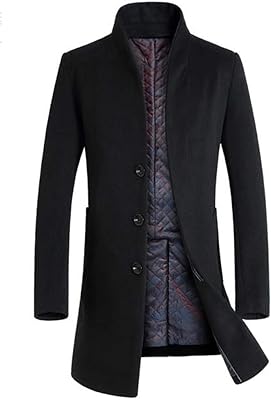 Manteau d'hiver laovanin pour hommes caban long en laine veste d'affaires. Faites-vous plaisir sans vous ruiner avec DIAYTAR SENEGAL, la boutique en ligne qui propose des produits discount pour tous les budgets. Venez découvrir notre sélection de produits pour la maison, l'électroménager, l'informatique et la mode, et profitez de remises exceptionnelles.