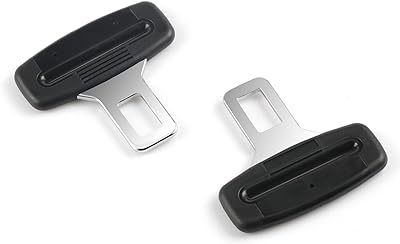 Just top 2 pièces clip de ceinture de sécurité de voiture silencieux voiture  à languette en métal - DIAYTAR SÉNÉGAL