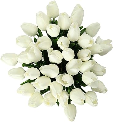Yatai real touch tulipes artificielles blanches pour la décoration bouquet de fleurs. DIAYTAR SENEGAL, votre solution discount en ligne pour une large gamme de produits. Trouvez tout ce dont vous avez besoin, de la maison à l'électroménager, de l'informatique à la mode et aux gadgets, à des prix imbattables. Naviguez, achetez et économisez avec notre boutique en ligne conviviale et bénéficiez d'une livraison rapide et fiable.