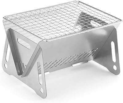 Mini gril de camping extérieur portable en acier inoxydable foyer chifuku pliant pour 1. Chez DIAYTAR SENEGAL, nous vous proposons des offres folles sur une gamme complète de produits. Des articles indispensables pour votre maison, aux dernières tendances en matière de mode et de gadgets sensationnels, notre boutique en ligne saura satisfaire tous vos besoins à des prix compétitifs. Faites des affaires exceptionnelles dès maintenant !