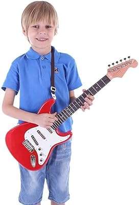 Guitare pour enfants pour garçons et filles débutants 26 pouces rouge. DIAYTAR SENEGAL  - la référence en matière de shopping en ligne à prix réduit. Trouvez tout ce dont vous avez besoin pour votre maison, de l'électroménager pratique aux articles de mode tendance, en passant par les dernières innovations technologiques. Faites des économies sans compromettre la qualité avec notre selection de produits discount de confiance.