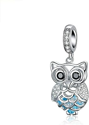 Pendentif hibou en argent sterling 925 motif oiseau pour bracelets pandora. DIAYTAR SENEGAL  is your go-to online store for incredible discounts on a wide array of products. From practical home appliances to high-performance electronics, stylish fashion finds, and innovative gadgets, our store offers unbeatable deals that ensure your shopping experience is both affordable and enjoyable.