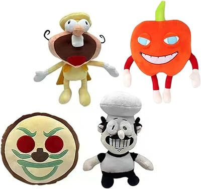 Pepino pizza tower ensemble de 4 peluches pour les amateurs de jeux cadeaux poupées en peluche. Faites des économies sur tous vos achats en ligne avec DIAYTAR SENEGAL, la référence en termes de boutique en ligne discount. Parcourez notre large gamme de produits allant de la maison à l'électroménager, de l'informatique à la mode et des gadgets, et trouvez tout ce dont vous avez besoin à des prix incroyables. Profitez de nos offres exclusives et commandez dès maintenant pour une livraison rapide à votre porte.