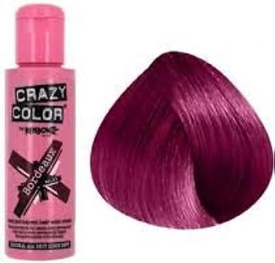 Crazy color by renbow crème colorante semi permanente bordeaux 100 ml. DIAYTAR SENEGAL  : votre destination en ligne pour des achats discount en toute facilité. Explorez notre vaste sélection de produits comprenant des articles pour la maison, des appareils électroniques, des vêtements à la mode et bien plus encore. Profitez des meilleurs prix et faites de bonnes affaires chez DIAYTAR SENEGAL  !