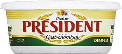 Président beurre sel 250g. Vous voulez profiter de produits de qualité à des prix discount ? Ne cherchez plus, DIAYTAR SENEGAL  est là pour vous satisfaire. Découvrez notre large gamme, de l'électroménager à la mode, et trouvez les meilleures affaires du moment. Ne laissez pas passer cette occasion, achetez malin et faites des économies significatives.