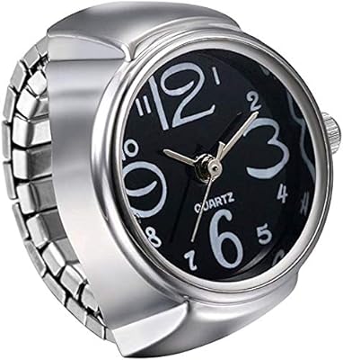 Montre moderne en forme d'anneau jubella pour unisexe plaqué argent (noir). Découvrez DIAYTAR SENEGAL, votre destination en ligne pour des bonnes affaires sans compromis sur la qualité. Parcourez notre large éventail de produits discount allant de l'électroménager à l'informatique en passant par la mode et les gadgets. Faites de vraies économies en choisissant le meilleur rapport qualité-prix.