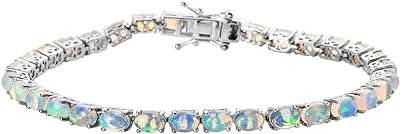 Shop lc bracelet de tennis en argent sterling 925 plaqué platine avec opale et pierres. Ne cherchez plus, DIAYTAR SENEGAL  est là pour vous offrir des produits discount de qualité supérieure. Que vous ayez besoin d'appareils électroménagers performants, de vêtements tendance ou de gadgets innovants, notre boutique en ligne propose des offres exceptionnelles dans tous les domaines, tandis que votre portefeuille reste protégé.