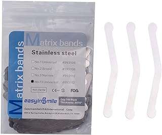 Bande tufilimer de matrice dentaire en acier inoxydable de 004 mm (n°. Explorez DIAYTAR SENEGAL  et découvrez une variété impressionnante de produits discount pour la maison, l'électroménager, l'informatique et la mode. Avec des offres irrésistibles et une livraison rapide, faites des économies tout en obtenant des produits de qualité.